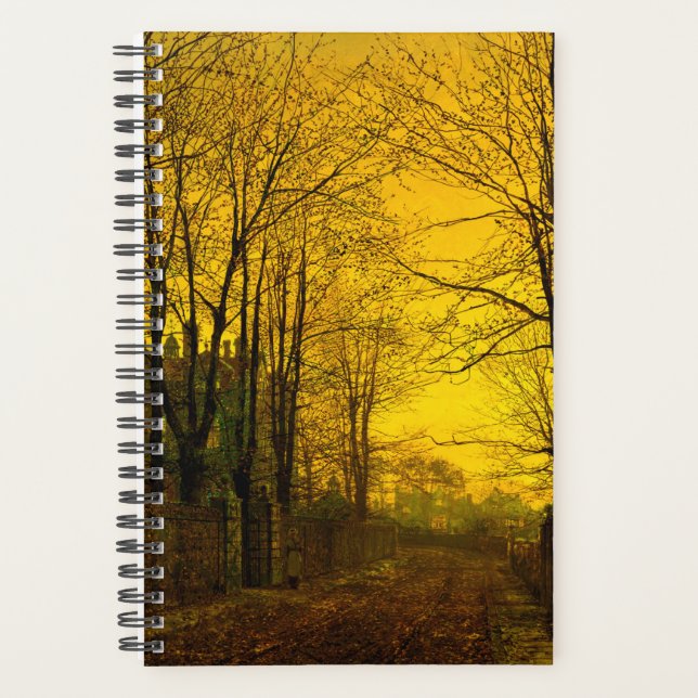 Agenda Outubro depois John Atkinson Grimshaw (Frente)