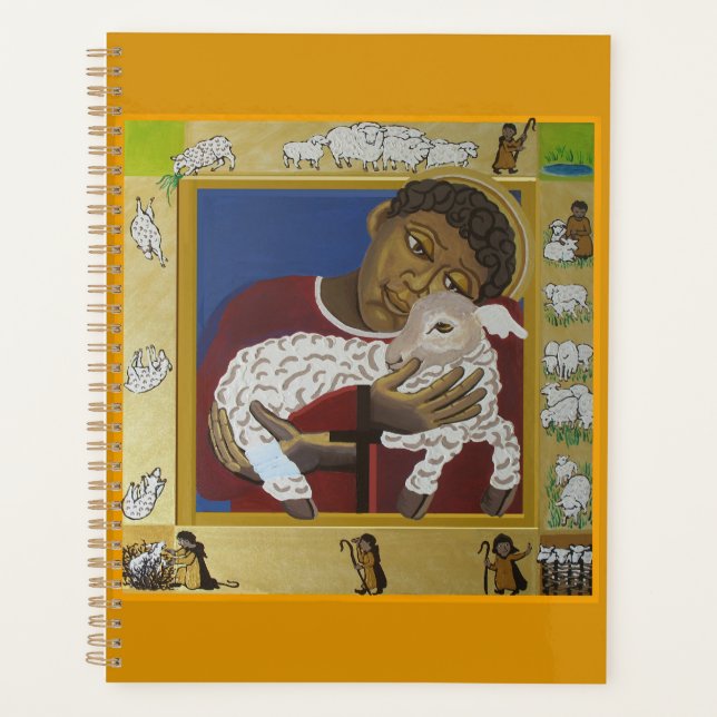 Agenda Ovelhas perdidas e Jesus cristão (Frente)