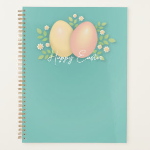 Agenda Ovos de pastel de primavera floral