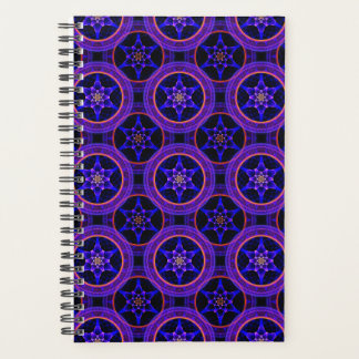 Agenda Padrão Abstrato Floral Moderno Boho Elegante #505