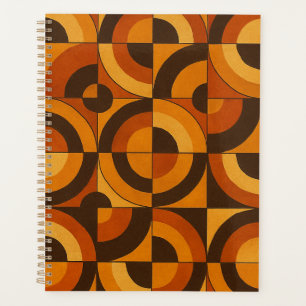 Agenda Padrão Abstrato Geométrico Moderno de Meados do Sé