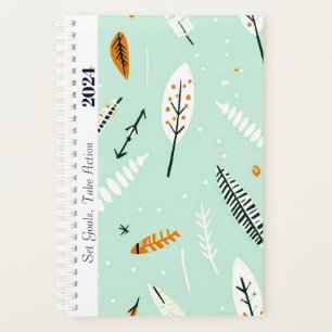AGENDA PADRÃO BOHO CLÁSSICO SIMPLES DE CITAÇÃO MOTIVACION