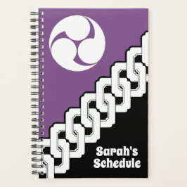 Agenda Padrão clássico de cadeia japonesa e Mitsudomoe Cr