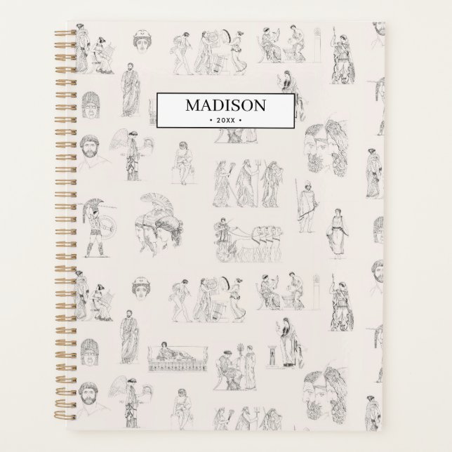 Agenda Padrão clássico de história da Grécia na Grécia an (Frente)