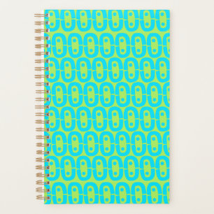 Agenda padrão colorido moderno