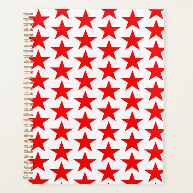 Agenda Padrão da Estrela Vermelha (Frente)
