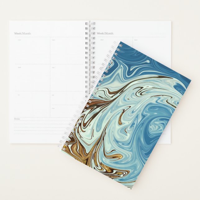 Agenda Padrão de abstrato de derrame líquido (Exibição)