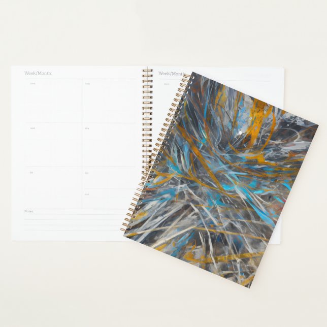 Agenda padrão de arte moderna abstrato (Exibição)