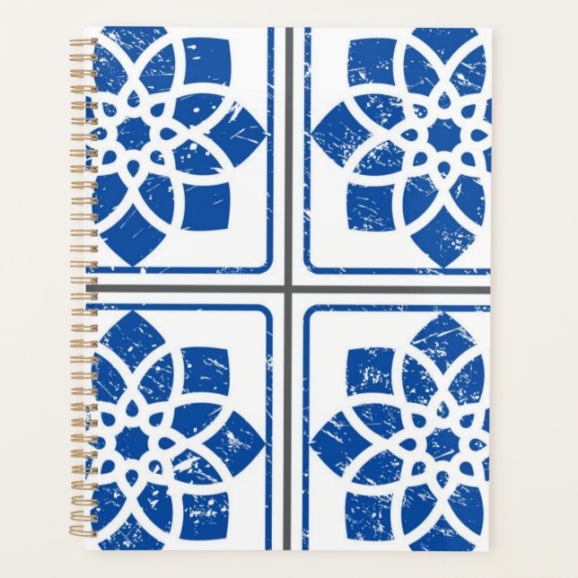 Agenda Padrão de azulejos cerâmicos (Frente)