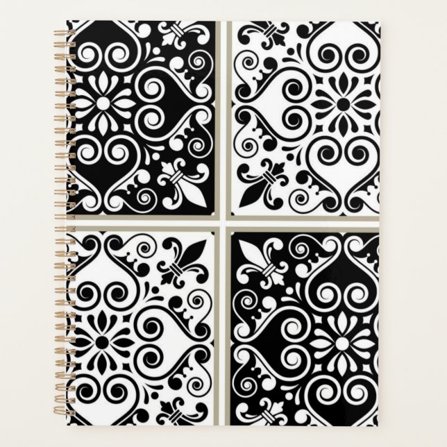 Agenda Padrão de azulejos cerâmicos (Frente)