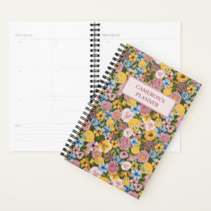 Agenda Padrão de Bordado Floral TWEETY™