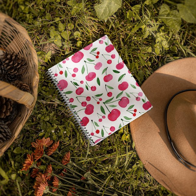 Agenda Padrão de cerejas vermelhas de cor aquosa (Criador carregado)