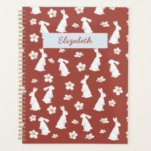 Agenda Padrão de coelho Primavera de corte