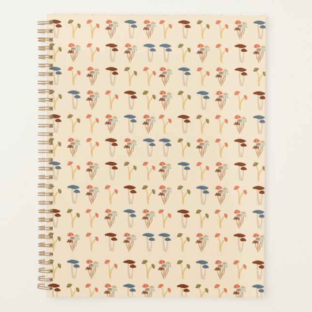 Agenda Padrão de Cogumelos (Frente)