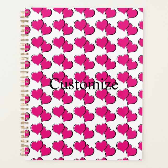 Agenda padrão de corações emparelhados (Frente)