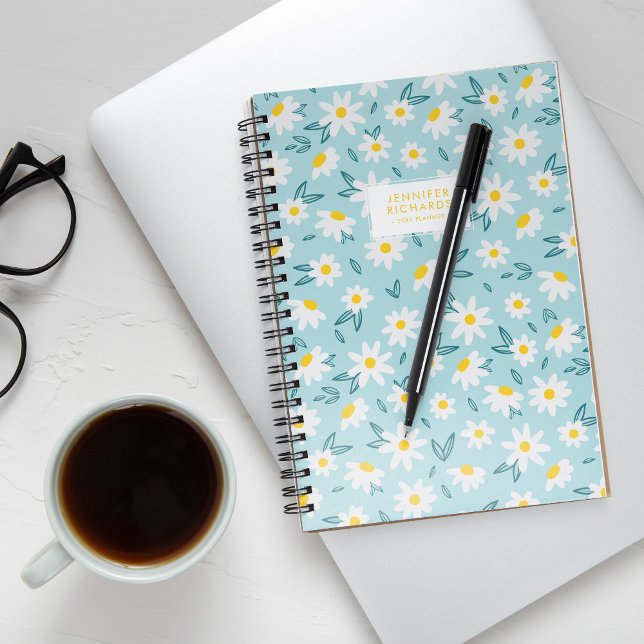 Agenda Padrão de Daisies Doce Personalizado (Criador carregado)