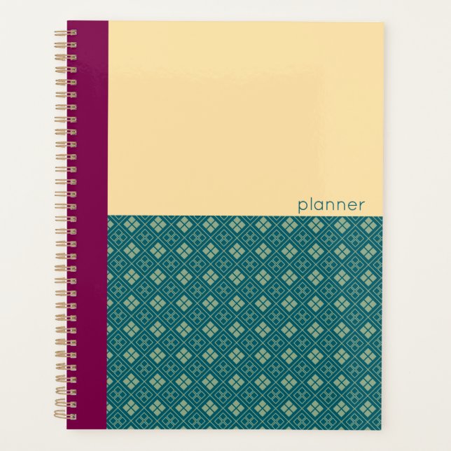 Agenda Padrão de diamante japonês (Frente)