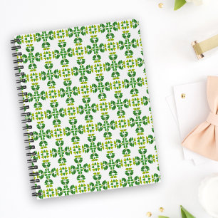 Agenda Padrão de Folhas, Padrão de Folhagens, Folhas Verd