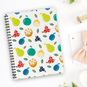 Agenda Padrão de fruta, ameixa, laranja, limão, pera, maç