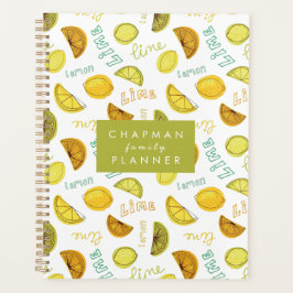 Agenda Padrão de Fruta de limão e Limão