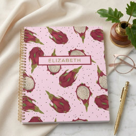 Agenda Padrão de Fruta do Dragão Personalizado Tropical