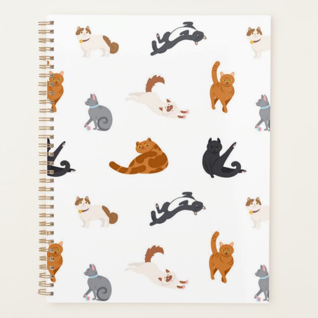 Agenda Padrão de gato (Frente)