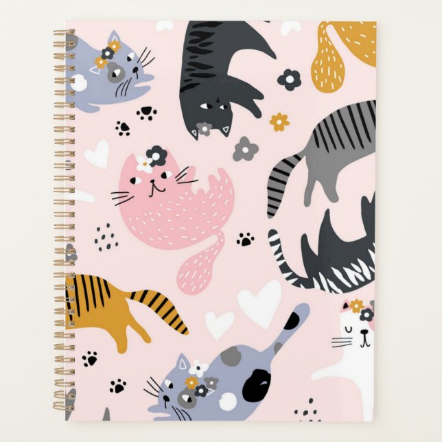 Agenda Padrão de gato (Frente)