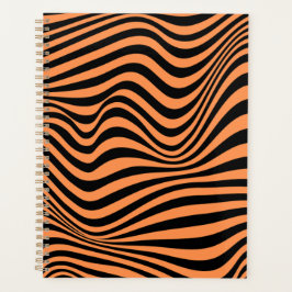 Agenda Padrão de ilusão óptica ondulada