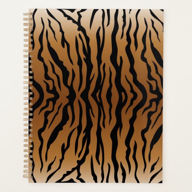 Agenda Padrão de impressão animal (Frente)