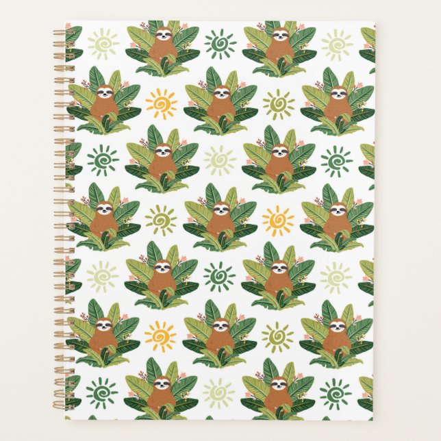 Agenda Padrão de Lama Tropical (Frente)