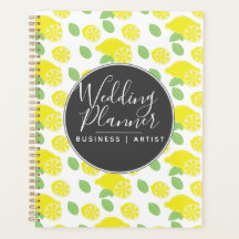 Padrão de Limão Moderno Casamento Amarelo