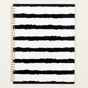 Agenda padrão de listras grunge