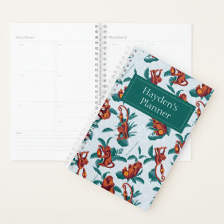 Agenda Padrão de Macacos Reproduzíveis do Lotus Branco