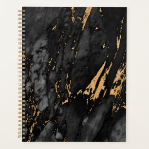 Agenda Padrão de Mármore Dourado