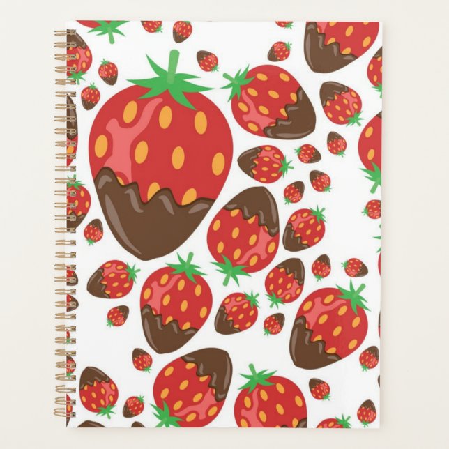 Agenda Padrão de morango (Frente)