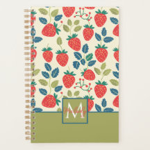 Padrão de Morango Personalizado Bonito