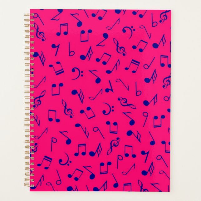 Agenda Padrão de música (Frente)