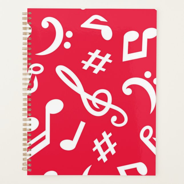 Agenda Padrão de música (Frente)