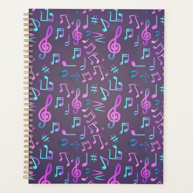 Agenda Padrão de música (Frente)