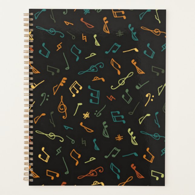 Agenda Padrão de música (Frente)