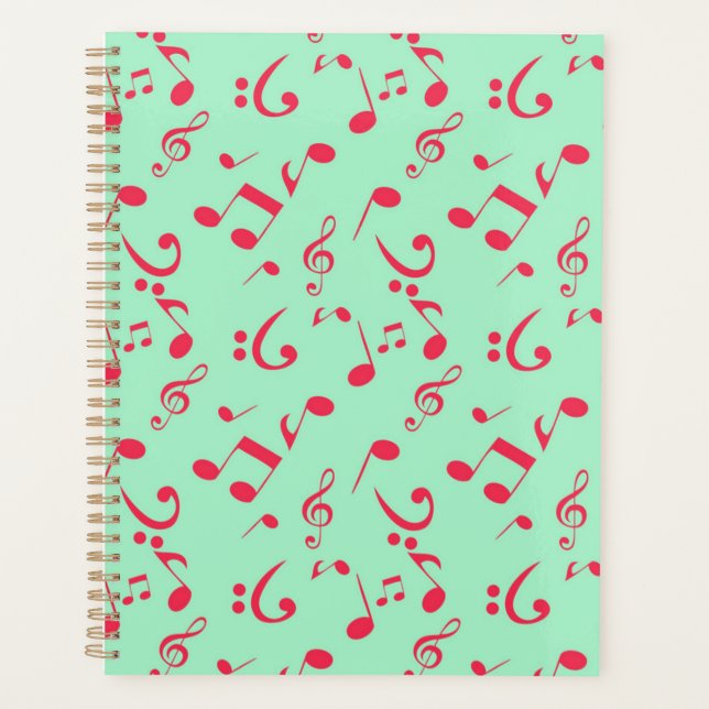 Agenda Padrão de música (Frente)