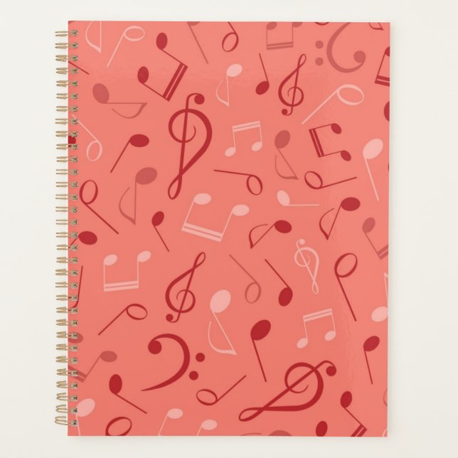 Agenda Padrão de música (Frente)