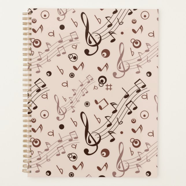 Agenda Padrão de música (Frente)