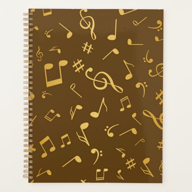 Agenda Padrão de música (Frente)