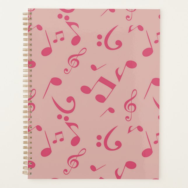 Agenda Padrão de música (Frente)