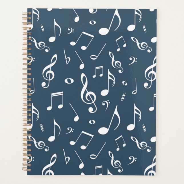 Agenda Padrão de música (Frente)