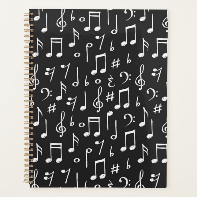 Agenda Padrão de música (Frente)