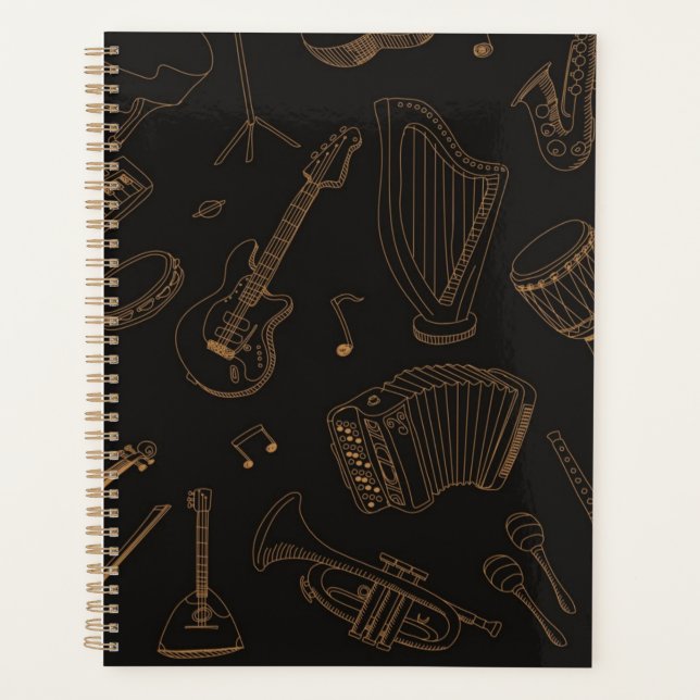 Agenda Padrão de música (Frente)