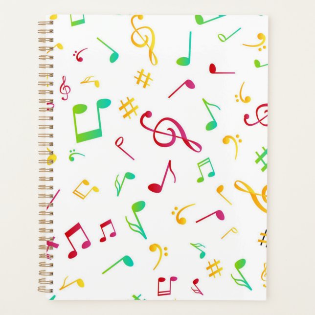 Agenda Padrão de música (Frente)