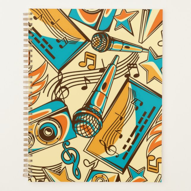 Agenda Padrão de música (Frente)